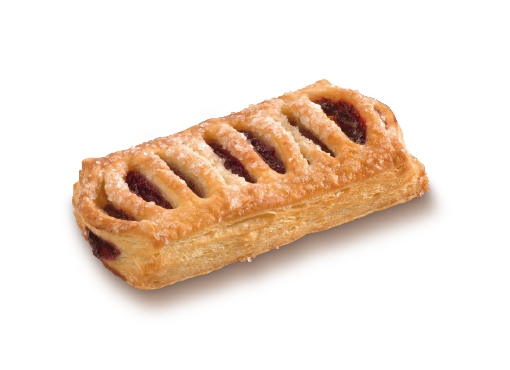 Cherry Puff Pastry Turnover